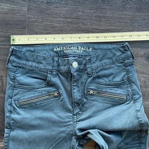 American Eagle Outfitters High Rise Motto Jegging Pants - Picture 7 of 13